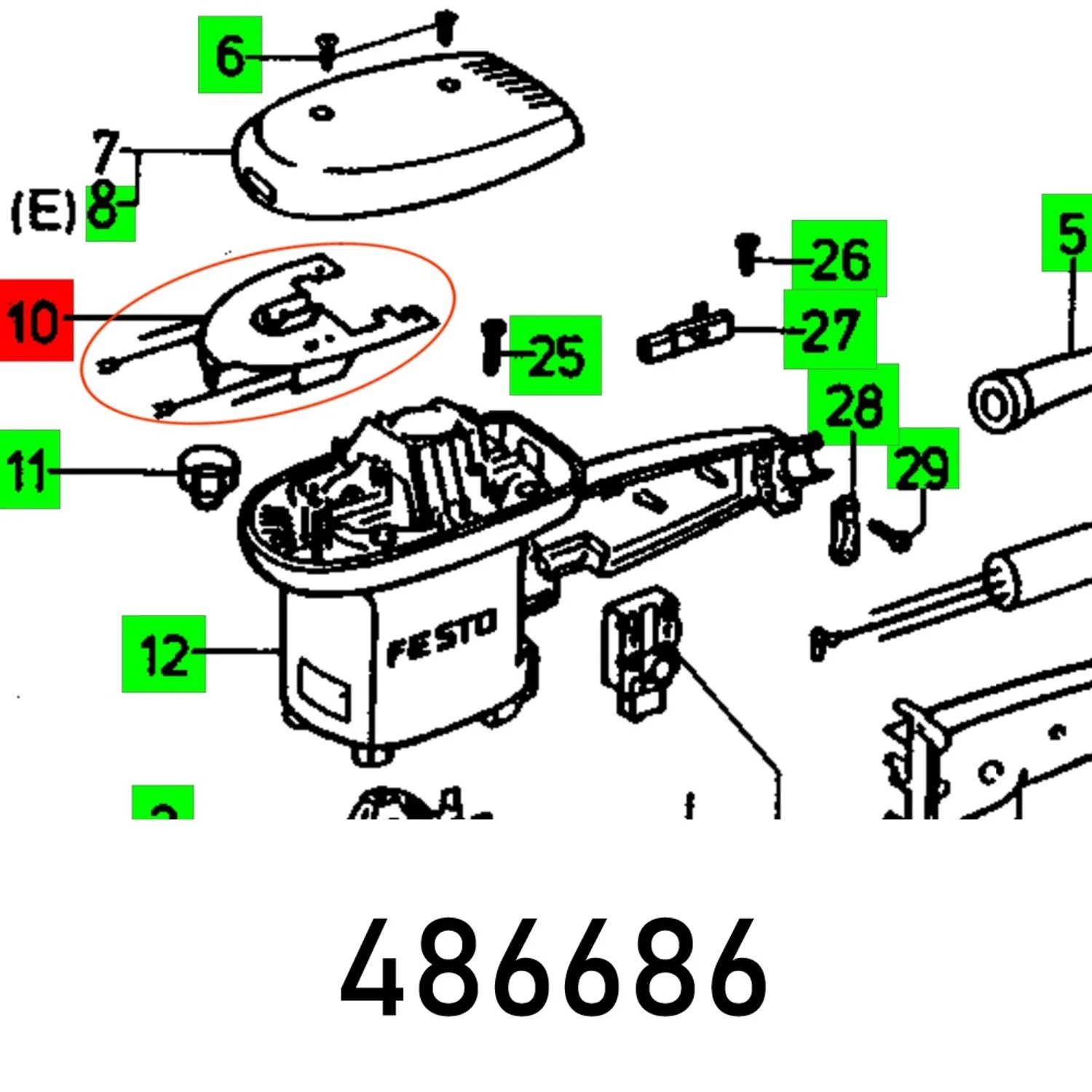 FES486686.webp ELECTRONIC CARD ET 2 E ET-BAUGRUPPE - Image 1
