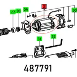FIELD COIL RAS 115.04 E