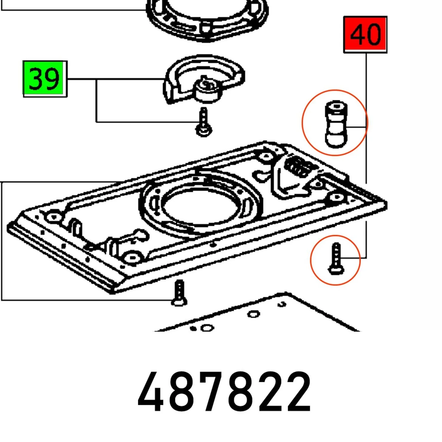 FES487824.webp RUBBER FOOT RS 2 VOLLST. - Image 1