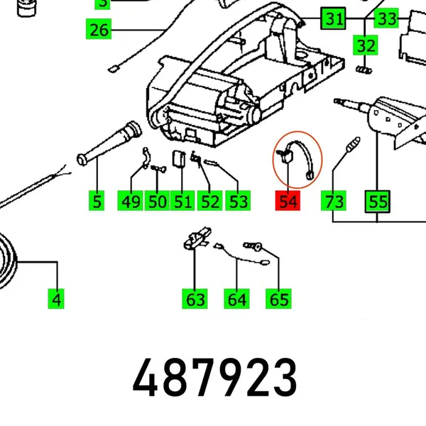 TACHOMETER EHL 65 EB
