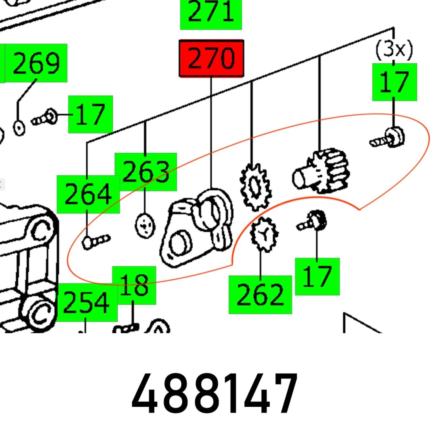 FES488147.webp FLANGE CS 70 EB - Image 1