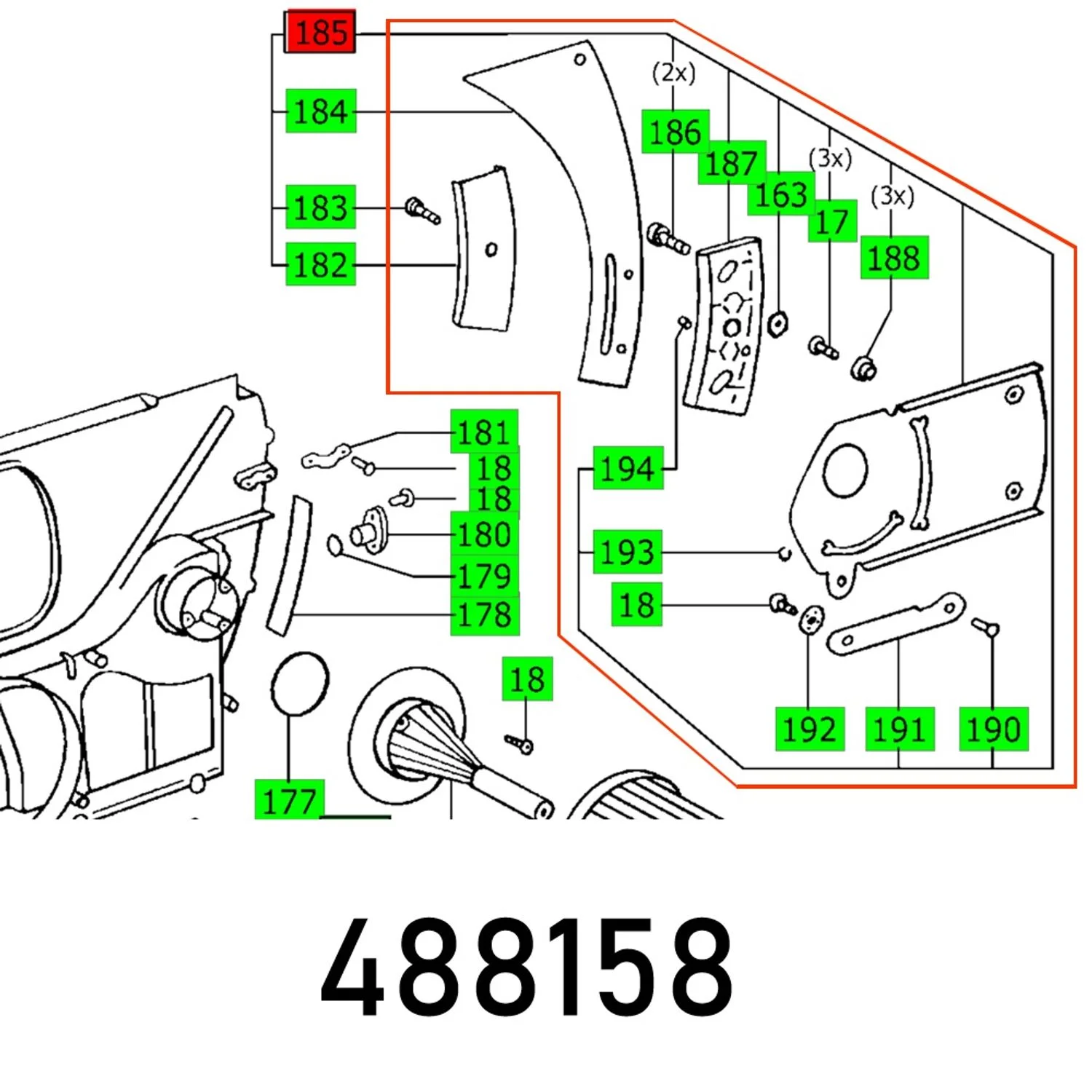 FES488158.webp RIVING KNIFE HOLDER CS 70 EB - Image 1