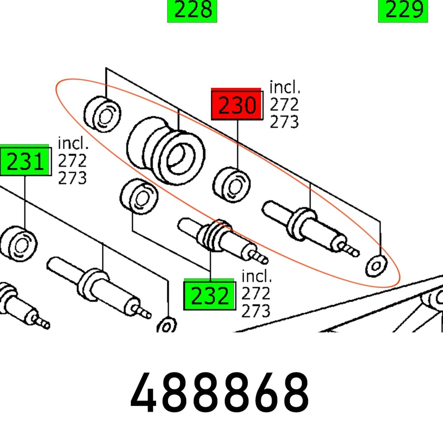 FES488868.webp GUIDE ROLL CS 70 EB - Image 1