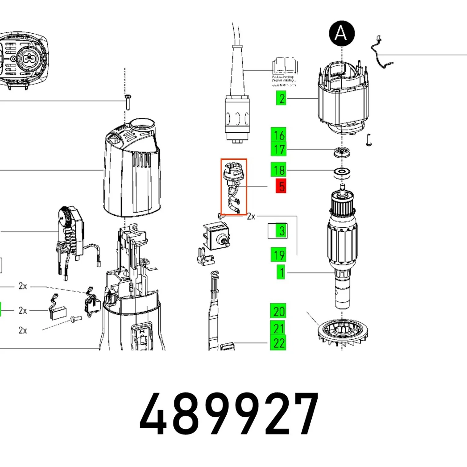 FES489927.webp SOCKET HOUSING RO 150 FEQ 230V - Image 1