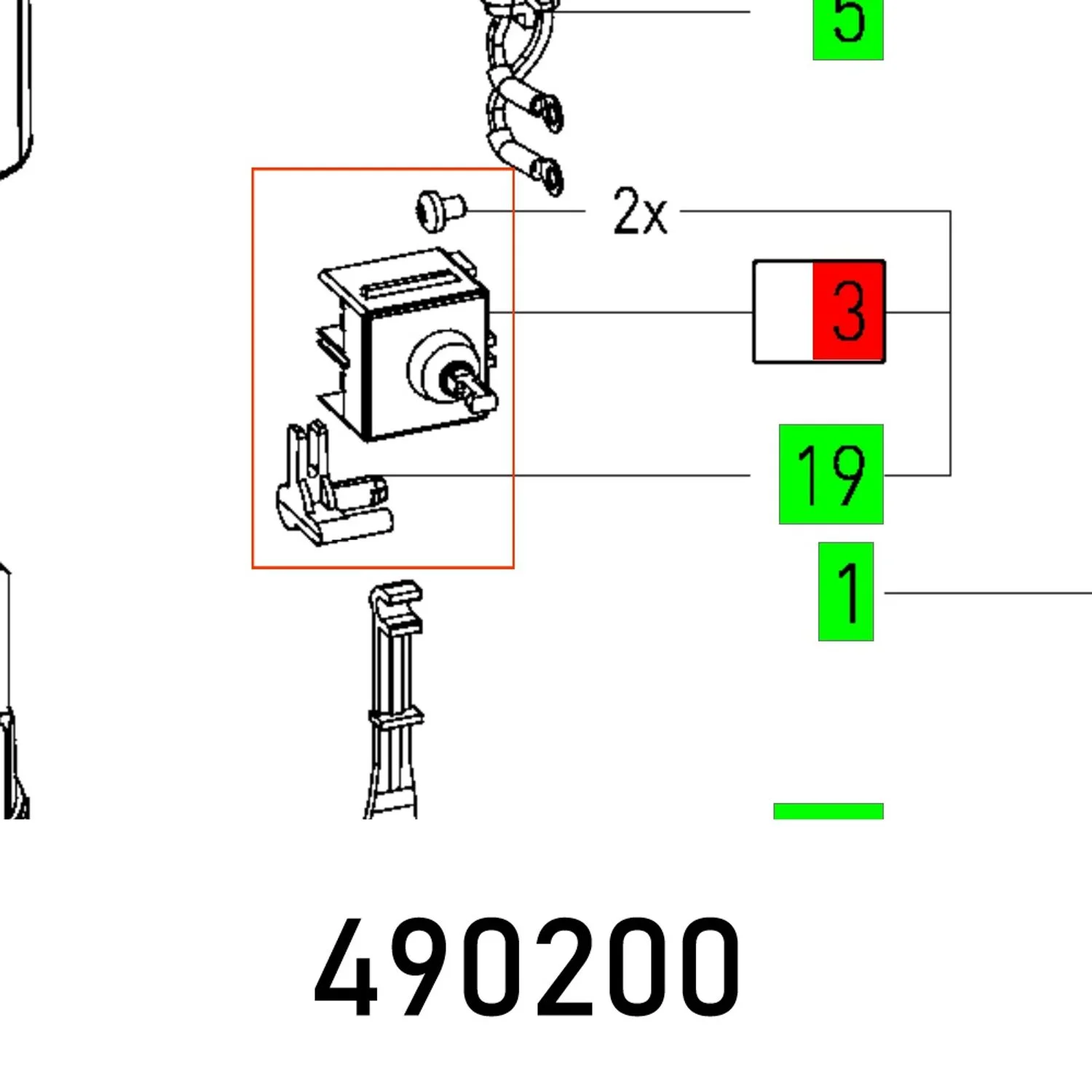 FES490200.webp SWITCH PS 300 EQ- OFK 500 - OFK700 - MFK - Image 1