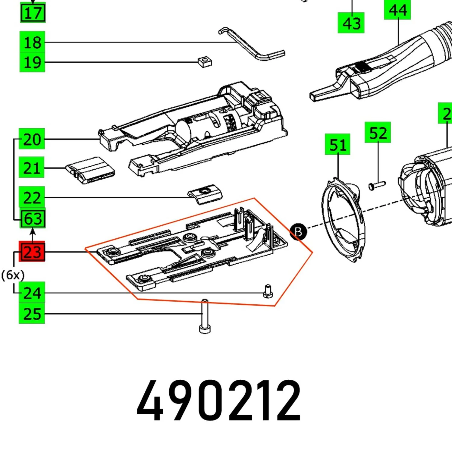 FES490212.webp PLASTIC BASE PL PS 300 EQ - Image 1
