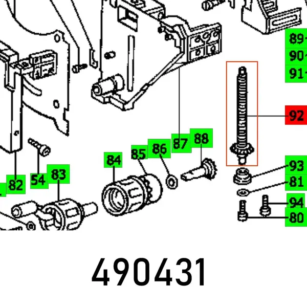 SPINDLE BASIS 1 A-T