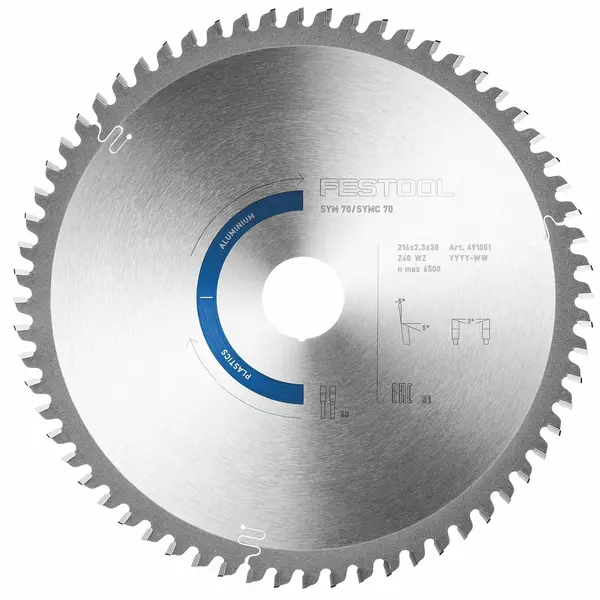SAW BLADE HW 216X2 3X30 W60