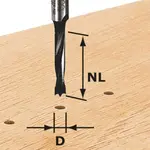 DOWEL DRILL HW D6-30 Z