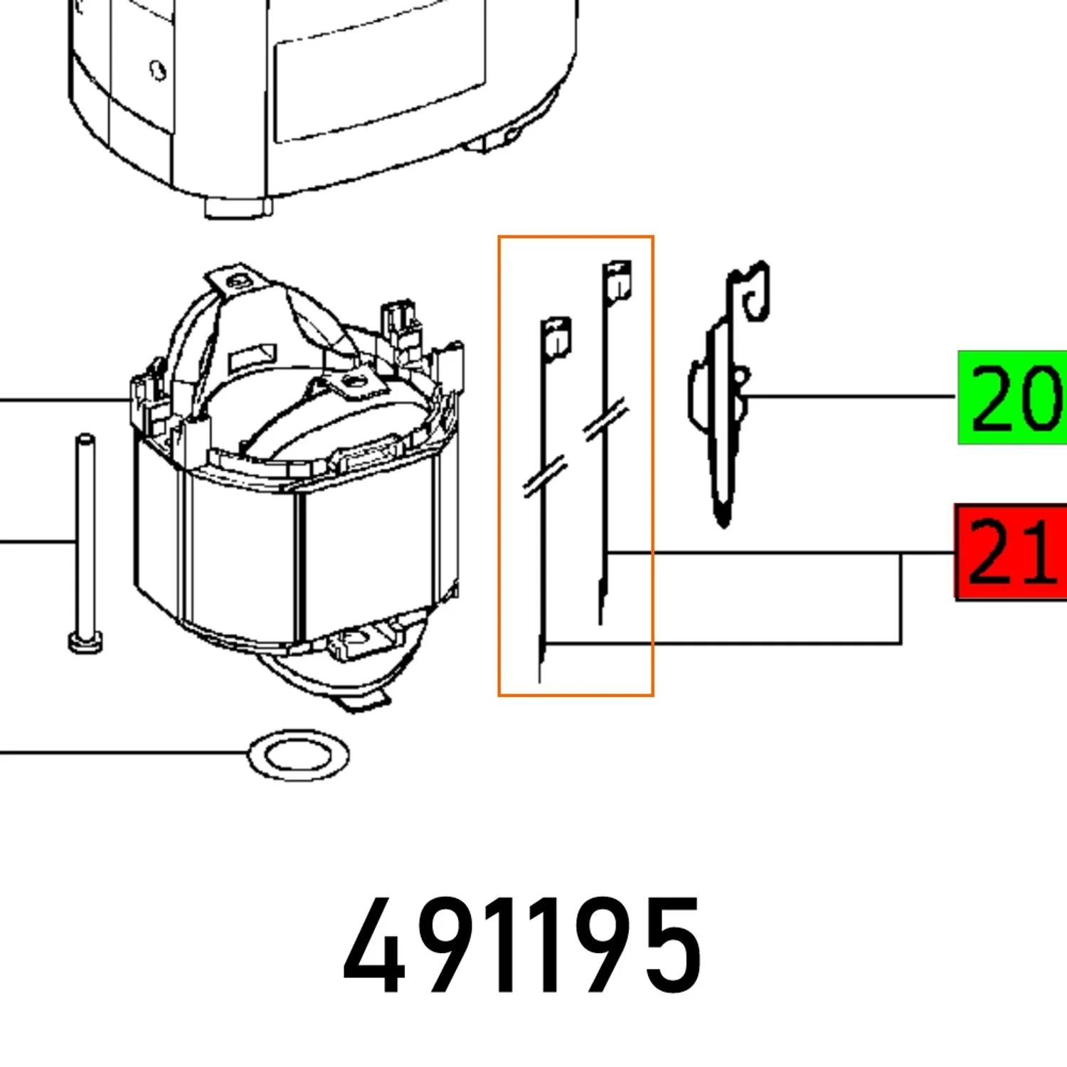 FES491195.webp SET OF FLEXIBLE RW 1000 EQ ET-BG - Image 1