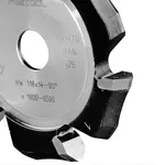 CUTTER - V GROO HW 118X14-90GRAD-ALU