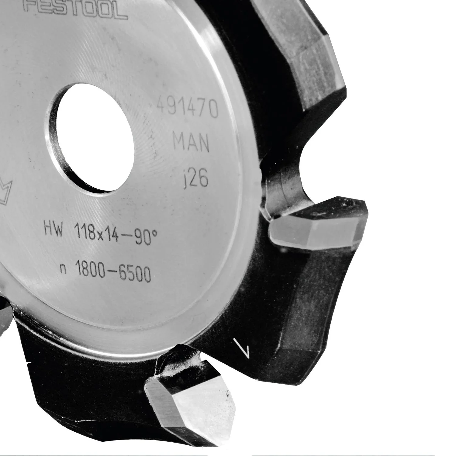 FES491470.webp CUTTER - V GROO HW 118X14-90GRAD-ALU - Image 1