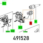 SOCKET HOUSING RO 125 EQ VOLLST.