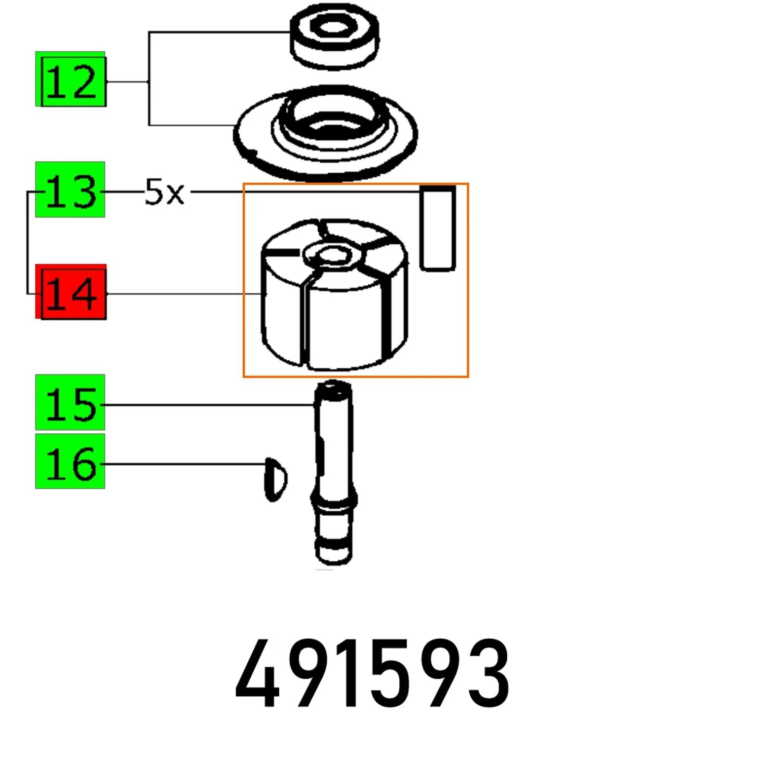 FES491593.webp ROTOR LEX 2 185-7 ET-BG - Image 1