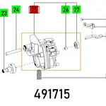 GEAR HOUSING TS 55 EBQ