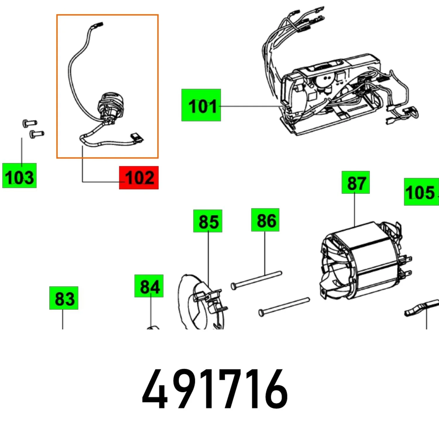 FES491716.webp SOCKET HOUSING TS 55 EBQ ET-BAUGRUPPE - Image 1