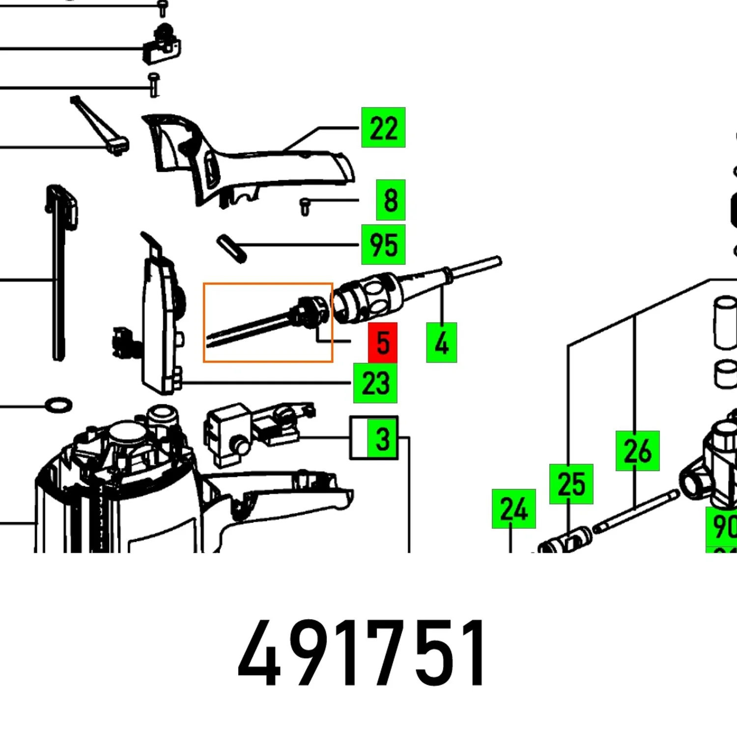 FES491751.webp SOCKET HOUSING OF 1400 EBQ VOLLST. - Image 1