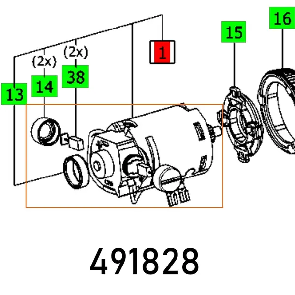 MOTOR TDK 12