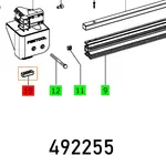 RUBBER FOOT CS 50 EB