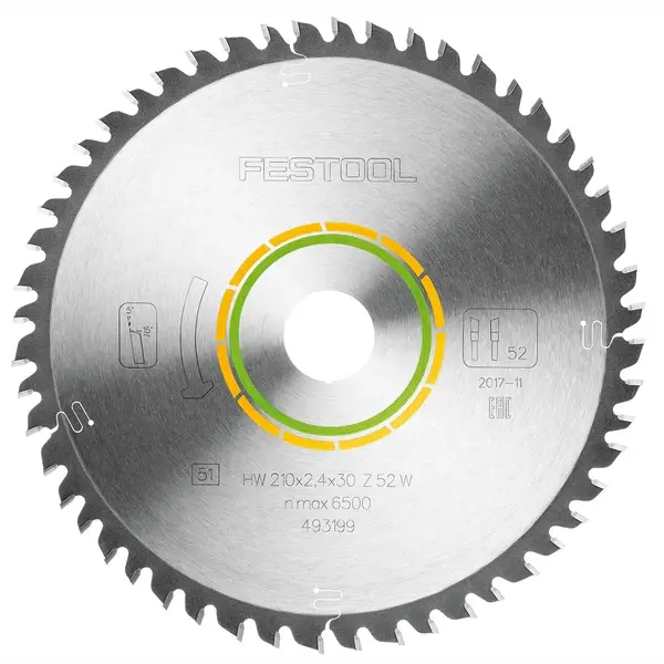 SAW BLADE HW 210X2 4X30 W52