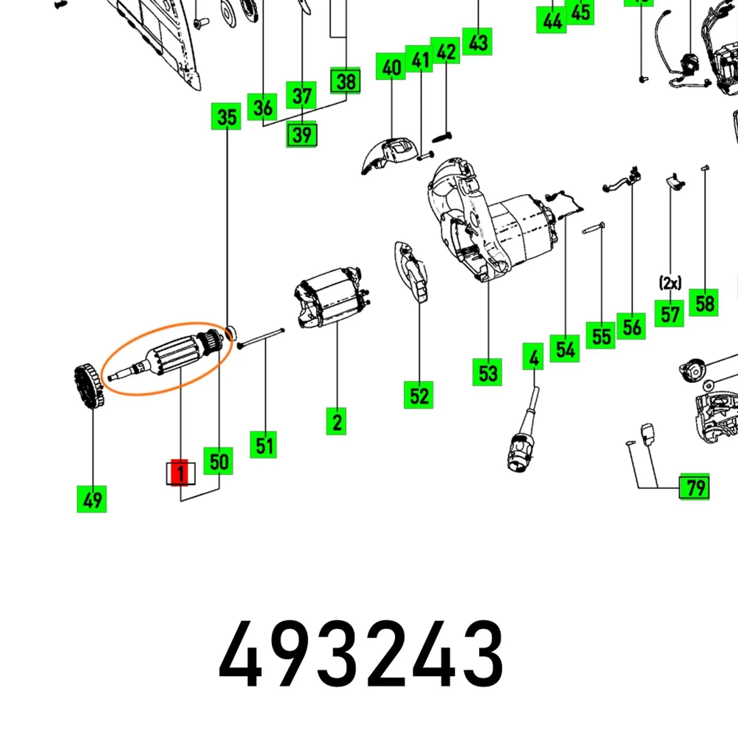 FES493243.webp ARMATURE TS 75 EBQ - Image 1