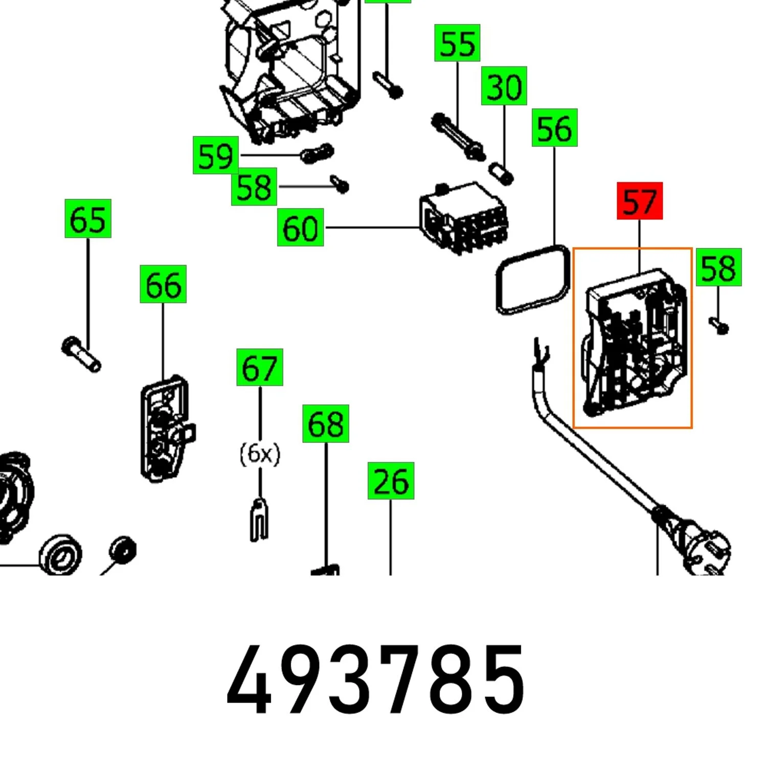FES493785.webp ELECTRONIC CS 50 EB 230V UMBAUSATZ - Image 1