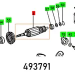 ARMATURE 230V AP 85 EB