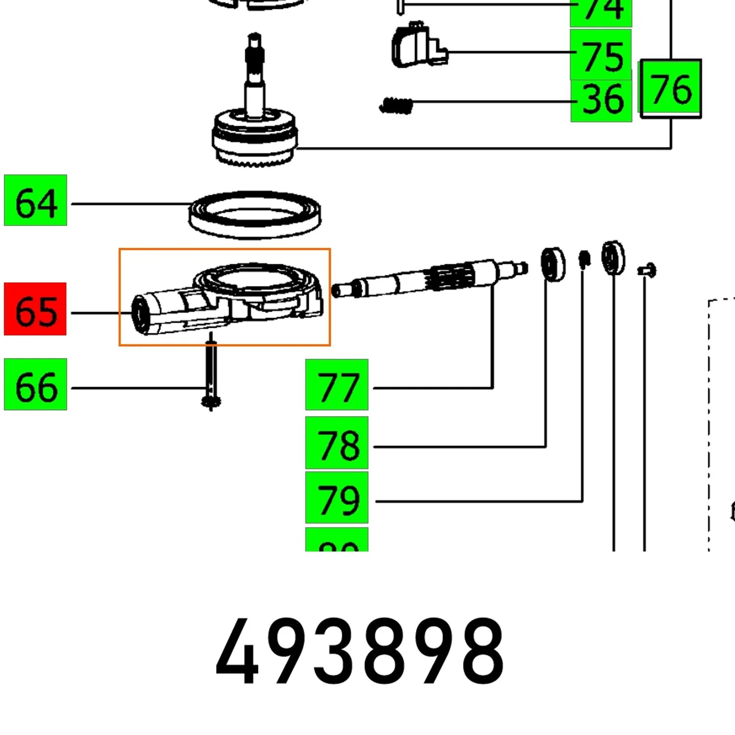 FES493898.webp PENDULAR POT DF 500 Q ET-BG - Image 1
