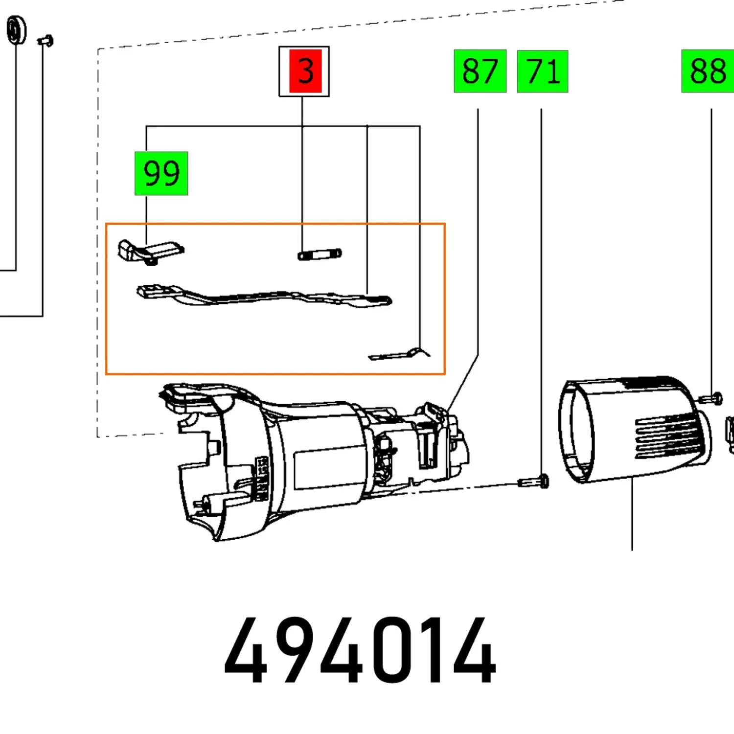 FES494014.webp SWITCH ROD DF 500 Q - Image 1