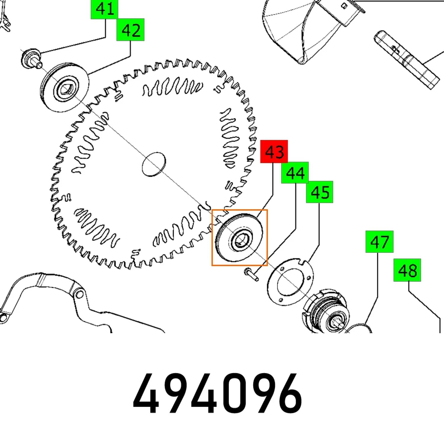 FES494096.webp CLAMPING FLANGE KS 120 EB - Image 1