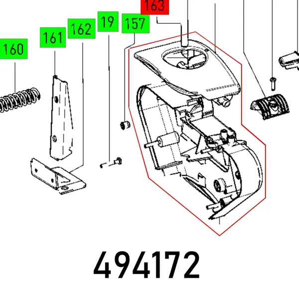 ROTARY KNOB KS 120 EB