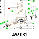 BEARING COVER OF 2200 EB