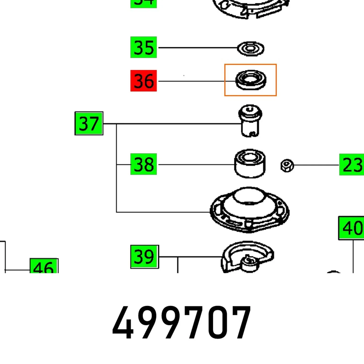 FES499707.webp SEAL RING RS 2N ET-BG - Image 1