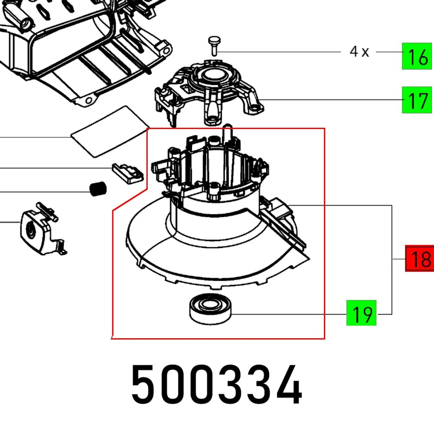FES500334.webp MOTOR FRAME ETS 150 EC - Image 1