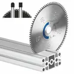 SAW BLADE ALUMINIUM-PLASTICS HW 254X2 4X - Image 2