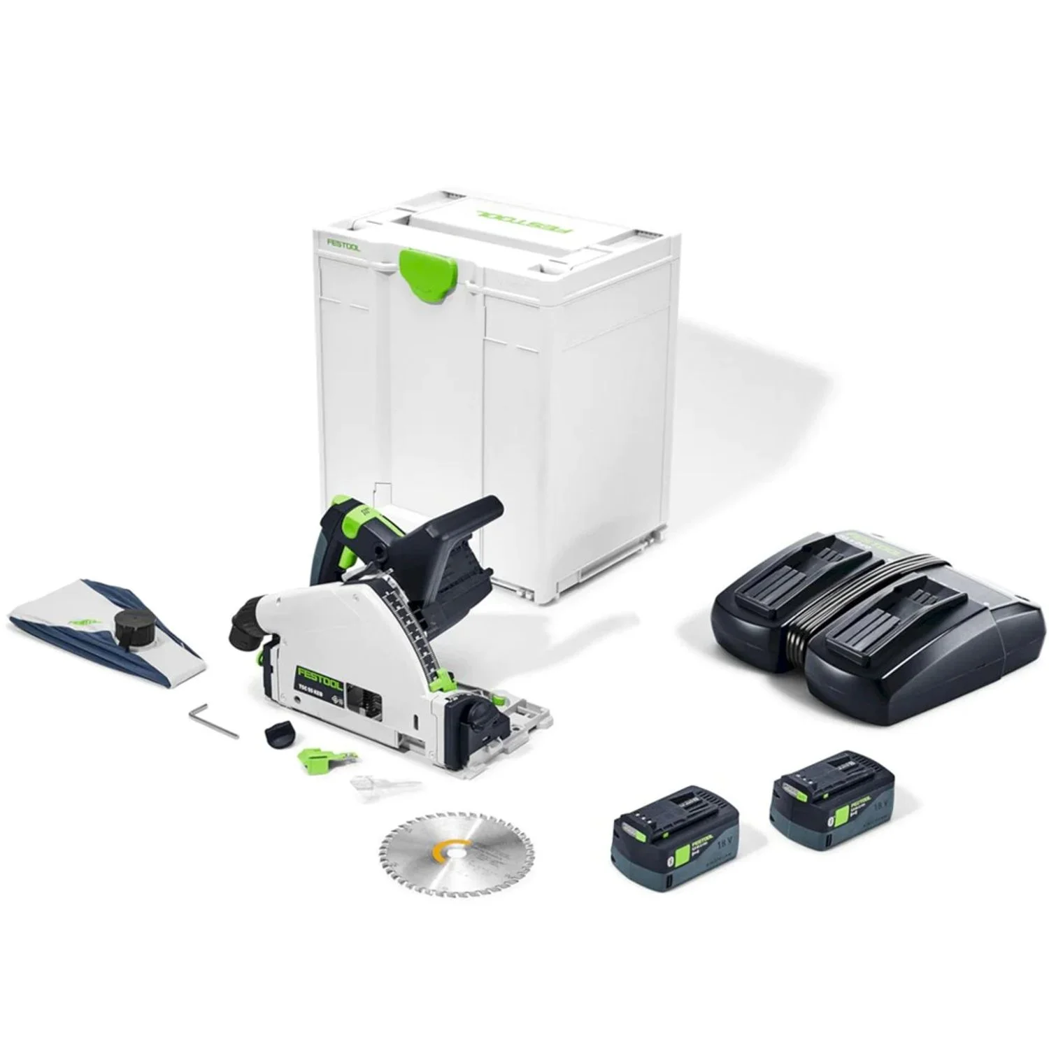 FES577342.webp CORDLESS PLUNGE CUT SAW TSC55 5.2 KEBI- CIRCULAR SAW - Image 1
