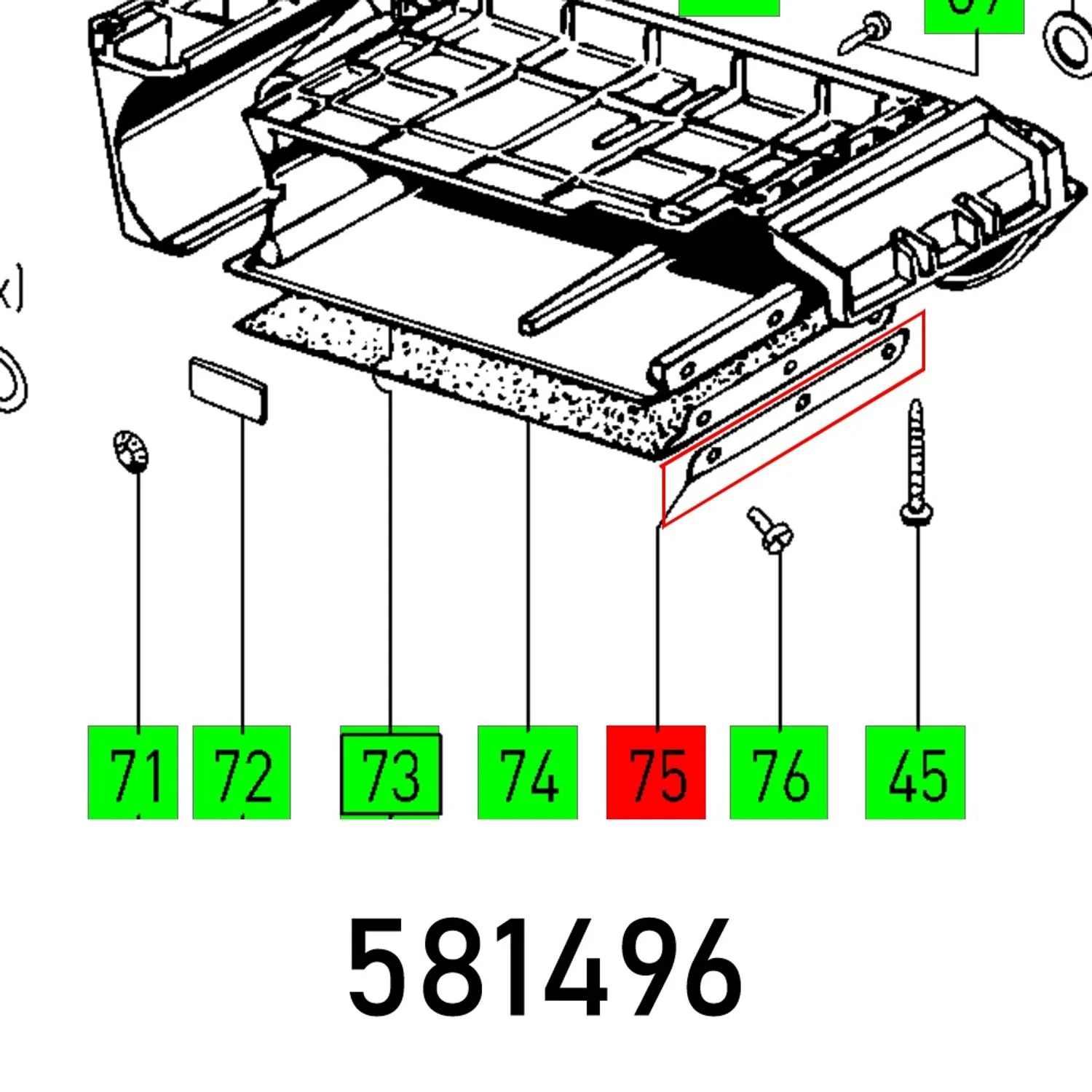 FES581496.webp CLAMPING STRIP BS 105 - Image 1