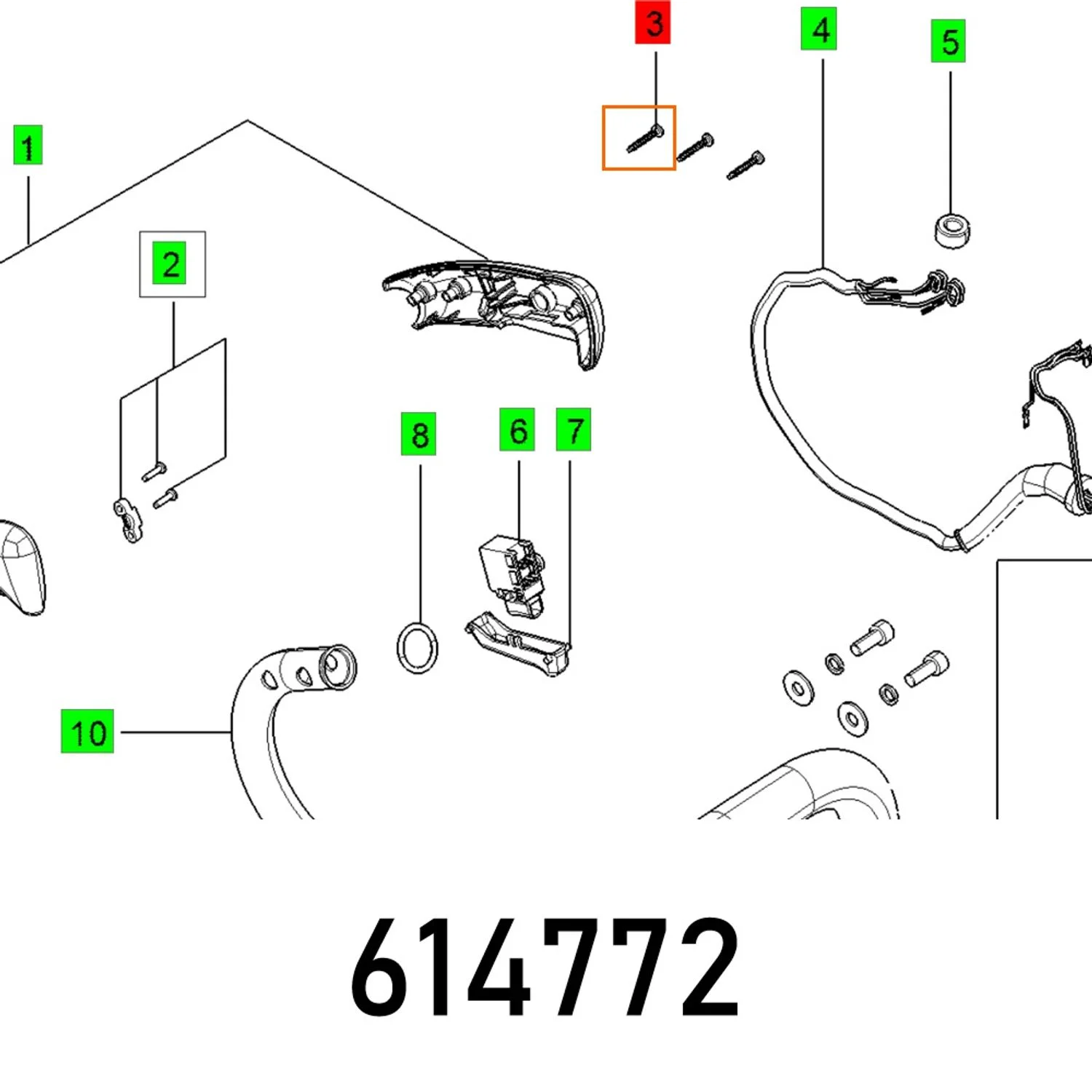 FES614772.webp SCREW PT 40X25 K-TORX - Image 1