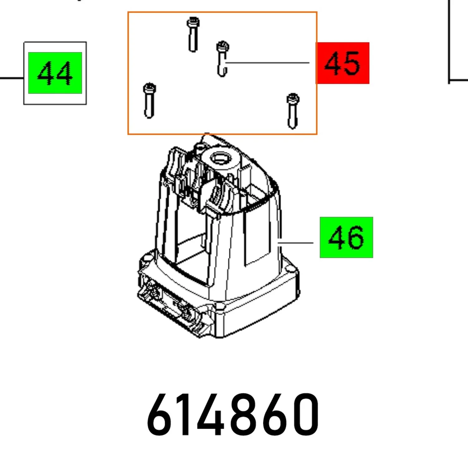FES614860.webp SCREW M5X25 K SF WN 1352 - Image 1