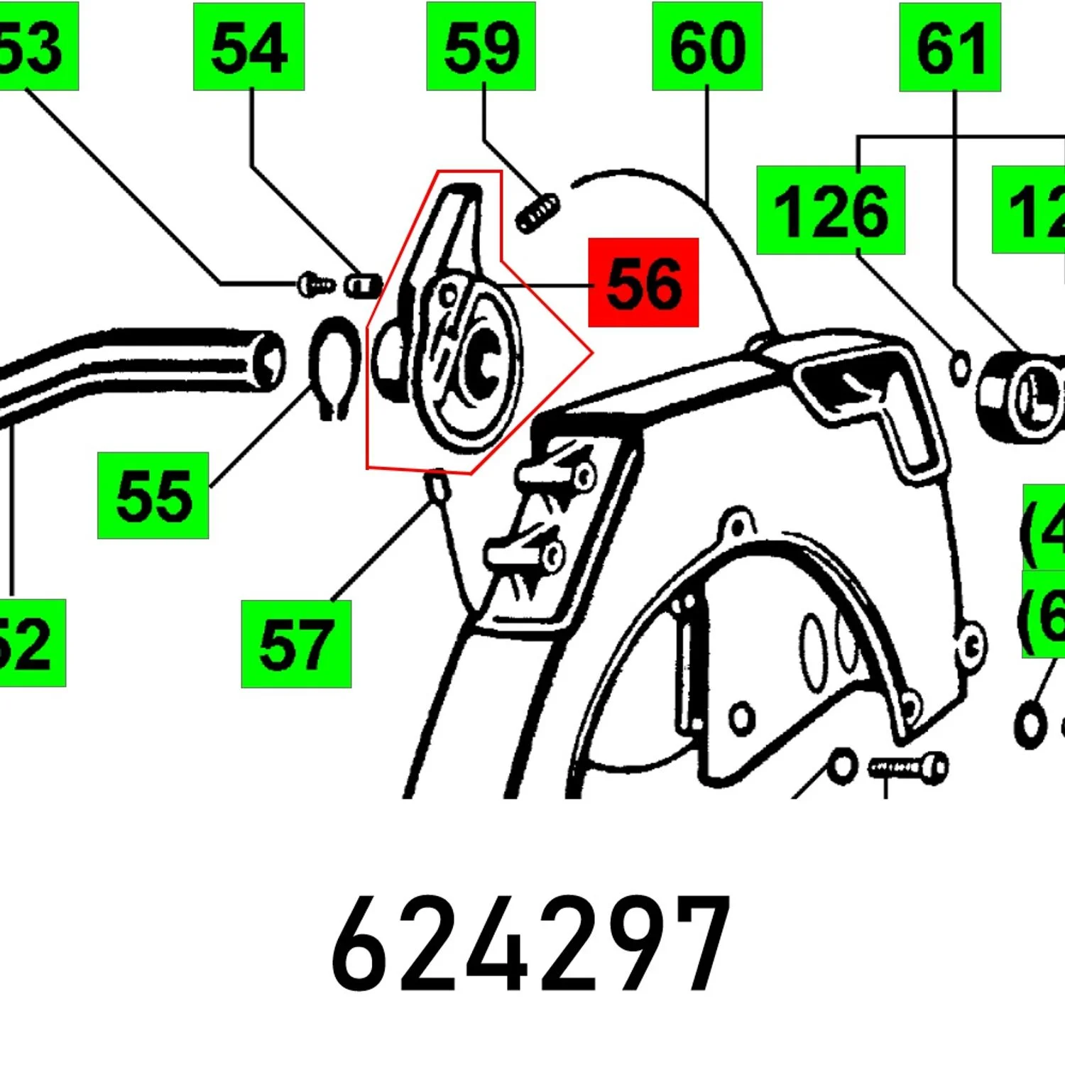 FES624297.webp PROTECTION COVER LEV CSP 132 E - Image 1