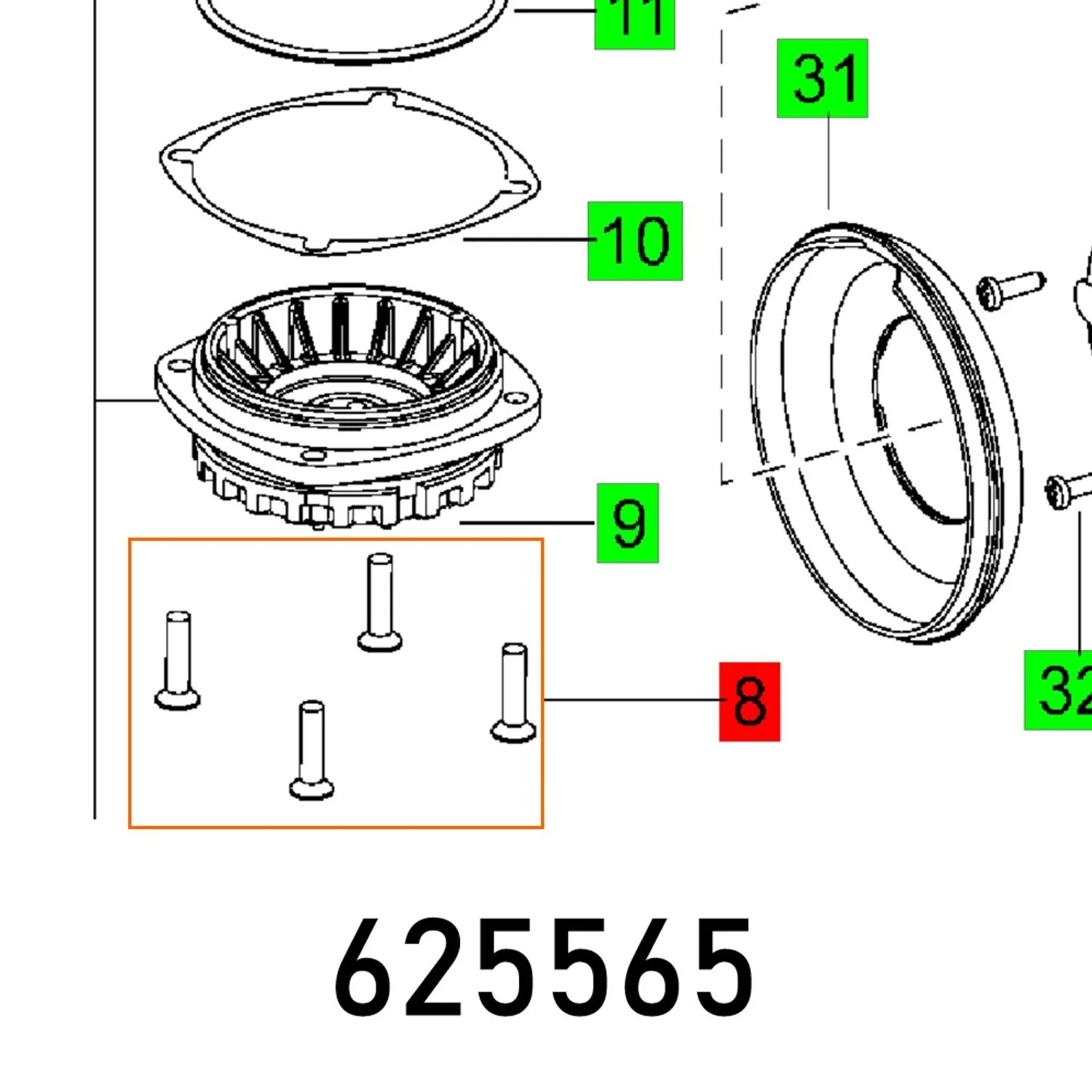 FES625565.webp SCREW M4X16 DIN 7500 - Image 1