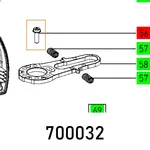 SCREW DF 700