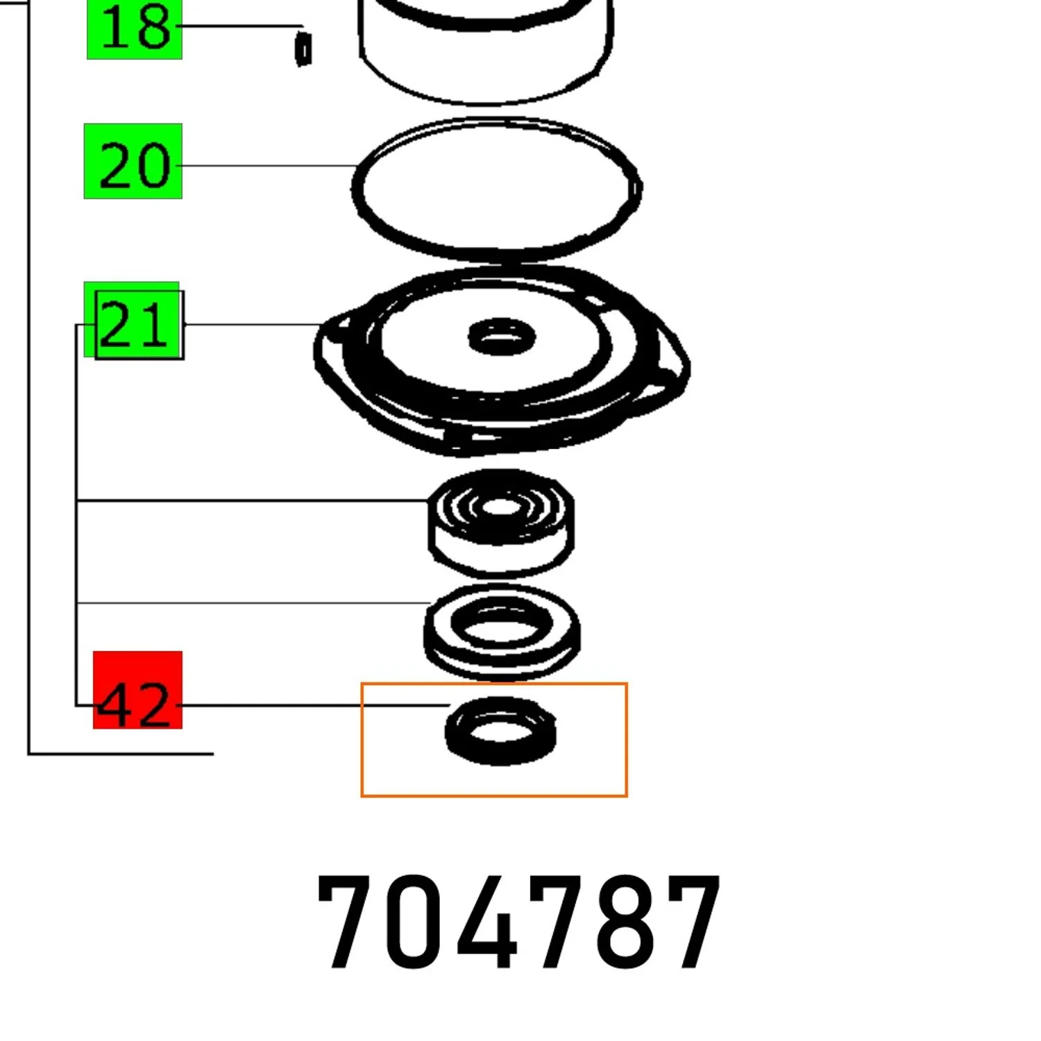 FES704787.webp CONICAL NIPPLE LEX 2 TRK LABS-FREE - Image 1