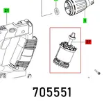 MOTOR DWC 18-4500 ET-BG
