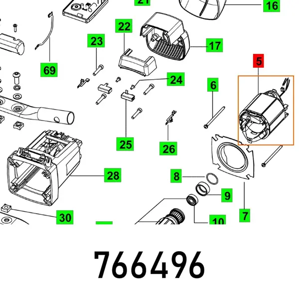 FIELD ASSEMBLY MXP 1602