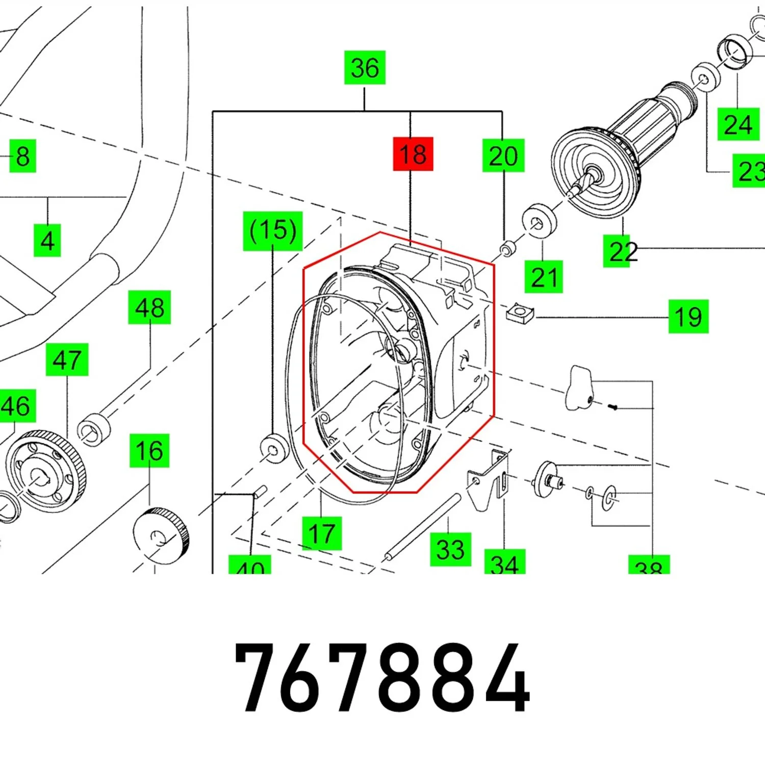 FES767884.webp BEARING COVER MX 1600-2 EQ DUO - Image 1