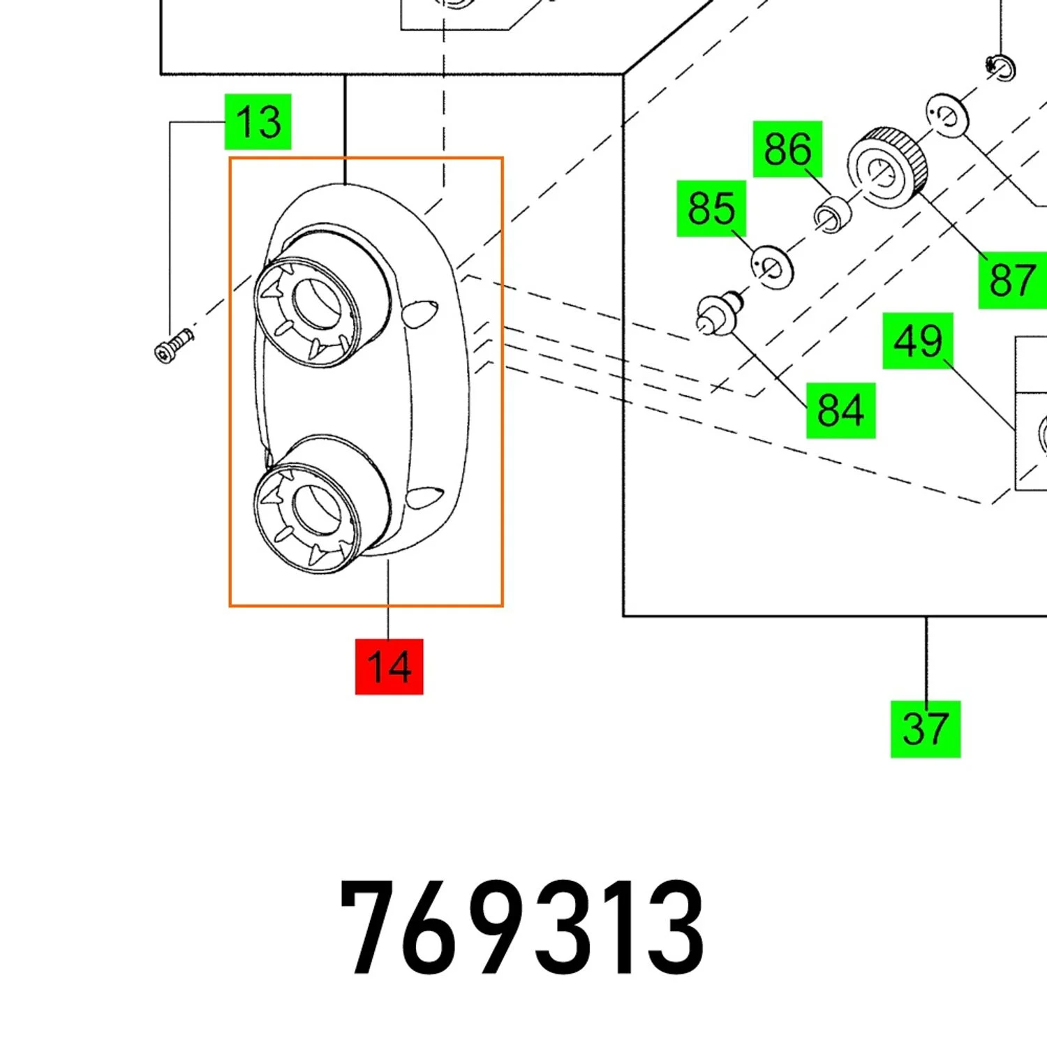 FES769313.webp GEAR BOX MX 1600-2 EQ DUO - Image 1