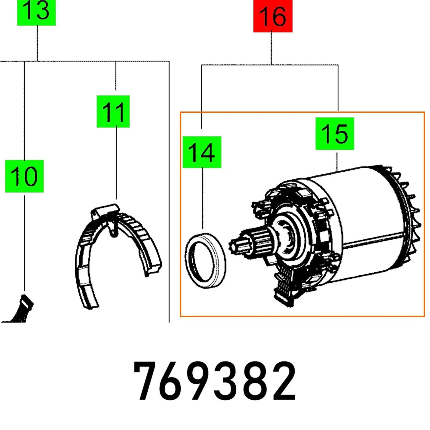 FES769382.webp MOTOR DRC 18-4 LI 4 2 PLUS BG - Image 1