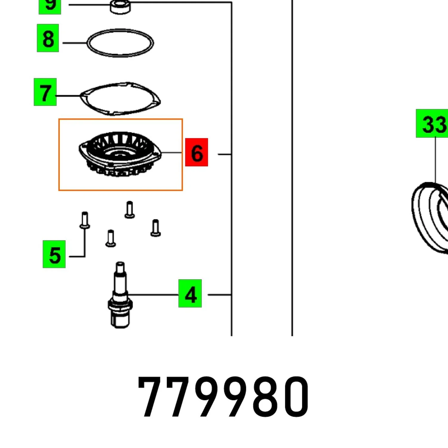 FES779980.webp BEARING COVER SUHNER - Image 1