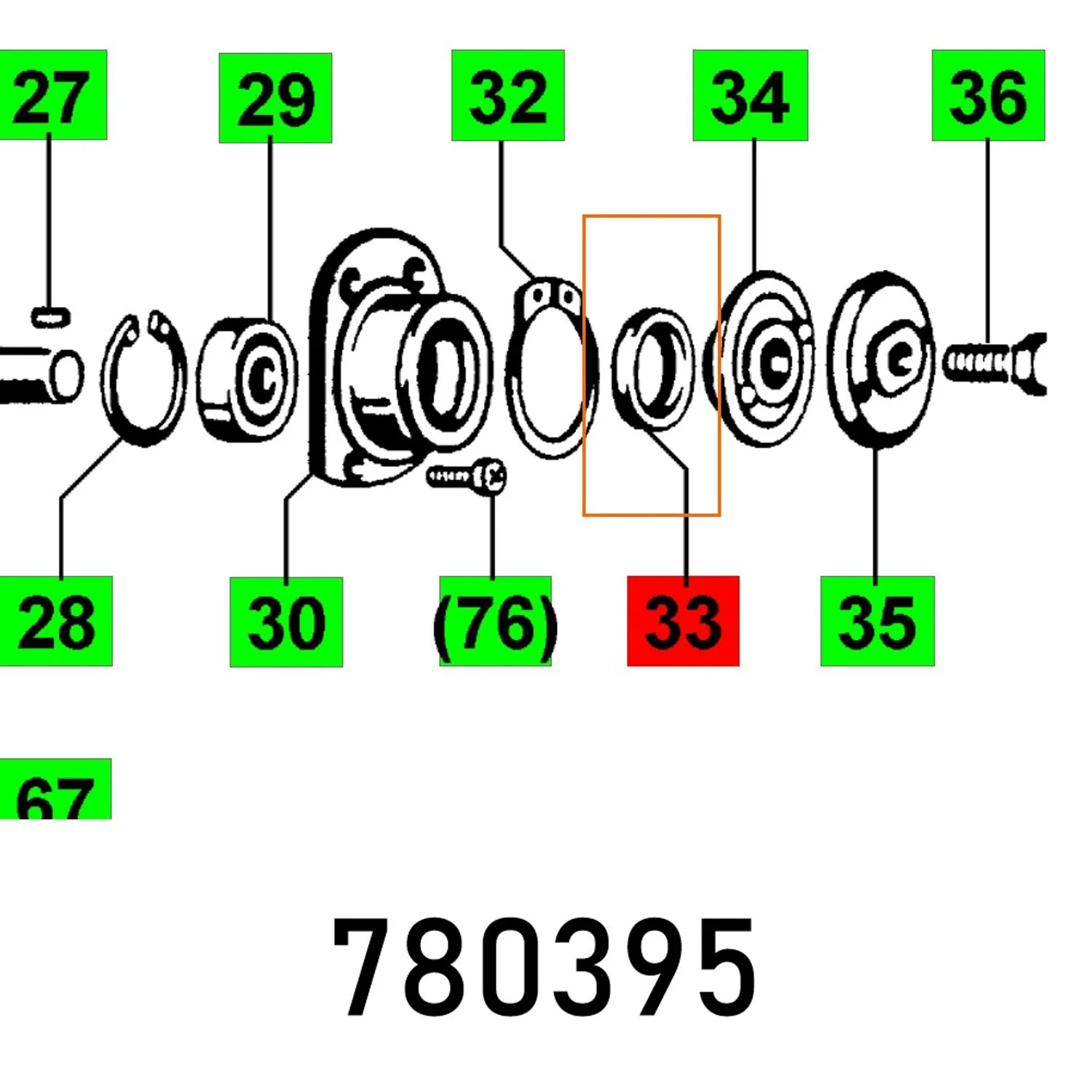 FES780395.webp SEAL 30X42X6 DF - Image 1